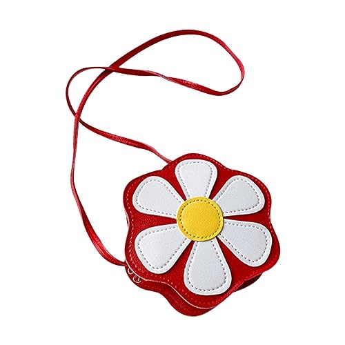 CONGARTENO Blumen Tasche Umhängetasche Für Mädchen Outdoor Kinderbeutel Aus Hochwertigem Pu- Mit Blumendesign Zum Einkaufen Reisen Und Täglichen Gebrauch von CONGARTENO
