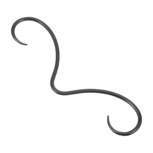 CONGARTENO Septum Ring Metall Elegantes Nasenpiercing Schmuck für Damen und Herren Schwarz Langlebig Installieren Modisches Design für von CONGARTENO