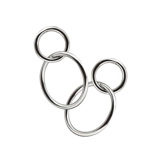 CONGARTENO Silberne Runde Ohrstecker Damen Sterling Silber Creolen Leicht Kreativ Modisch Langlebig für Freundin Mutter von CONGARTENO