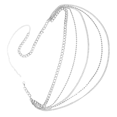 CONGARTENO Sparkly Multi-layer Rhinestone Taillenkette Für Damen Verstellbare Bauchschmuck Körperkette Mit Funkelnden Strasssteinen Für Partys Und Lässige Outfits CONGARTENO Sparkly Multi-layer Rhinestone Taillenkette Für Damen Verstellbare Bauchschmuck Körperkette Mit Funkelnden Strasssteinen Für Partys Und Lässige Outfits von CONGARTENO
