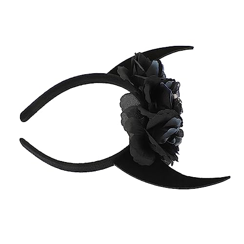 CONGARTENO Halloween Horn Haarschmuck Teufelshörner Kopfbedeckung Für Cosplay Und Partys Leicht Und Bequem Für Schaurige Anlässe Und Kreative Kostüme von CONGARTENO