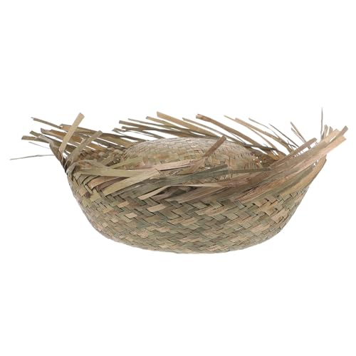 CONGARTENO Strandhut Strohhut Für Herren Gewebt Sonnenhut Für Outdoor-abenteuer Leicht Bequem von CONGARTENO