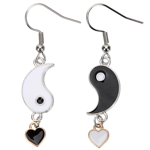 CONGARTENO Tai Chi Ohrhänger Damen Statement Schmuck Alloy Modisch Leicht Kombinierbar Komfortabel Hautfreundlich von CONGARTENO