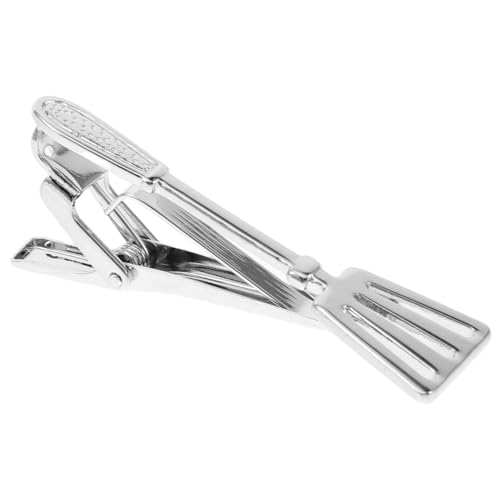 CONGARTENO Tie Clip für Herren mit Kreativem Pfannenwender-design Robuster Metallklemme Modisches Accessoire für Business Hochzeiten und Besondere Anlässe Einzigartiger Krawattenhalter für von CONGARTENO