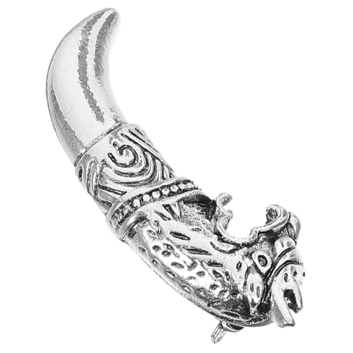 CONGARTENO Tier Brosche Wolf Kopf Anstecknadel Metall Schmuck für Anzüge und Kleidung Dekorative Brosche für Herren für Kragen und Halstücher Vielseitiges Accessoire von CONGARTENO