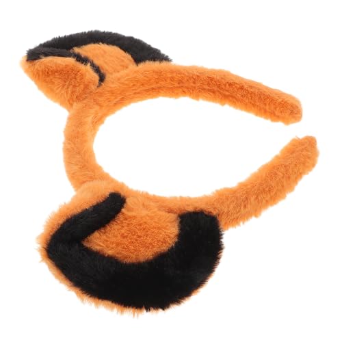 CONGARTENO Tierohren Plüsch-stirnband Für Cosplay Und Kostüm-accessoires Dschungel-stirnband-requisiten Für Damen Und Junge Mädchen Für Partys Und Fotoshootings von CONGARTENO