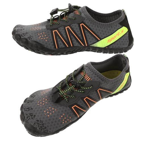 CONGARTENO Ultraleichte Wasserschuhe Herren Damen Schnell Trocknend rutschfest Badeschuhe mit Drainagesystem Atmungsaktiv für Strand Schwimmen Kajak Wandern von CONGARTENO
