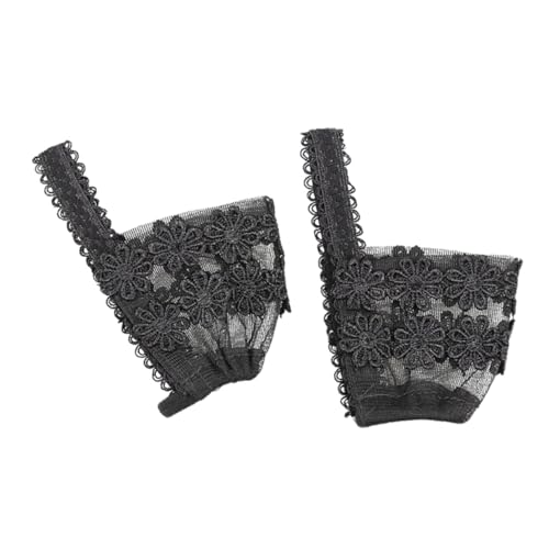 CONGARTENO Verstellbare Elastische Fersenbänder für Damen Waschbare Spitzen Schuhriemen Lose Schnürsenkel für High Heels Bequemes Ausziehen Rutschfeste Schuhhalterung von CONGARTENO