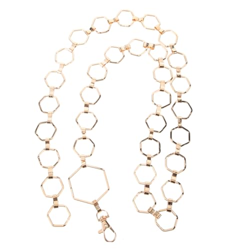 CONGARTENO Verstellbare Metall Taillenkette Damen Hüftkette für Strandkleid Sommerkleid Party Schmuck Leicht und Komfortabel Körperkette mit Sechseck Design für Frauen von CONGARTENO