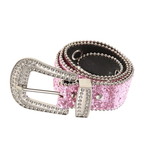 CONGARTENO Strassgürtel Für Damen Kleidergürtel Mit Strass Verstellbarer Taillengürtel Für Hosen Eleganter Gürtel Mit Steinen Passend Zu Jeans Und Kleidern Für Verschiedene Anlässe von CONGARTENO