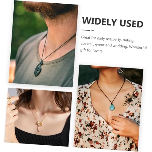 CONGARTENO Vierblättriges Kleeblatt Halskette mit Premium Opal Herzförmiger Anhänger für Mädchen und Jungen Langlebiger Kupfer Schmuck Leichter Alltagsanhänger für Valentinstag Geburtstag von CONGARTENO