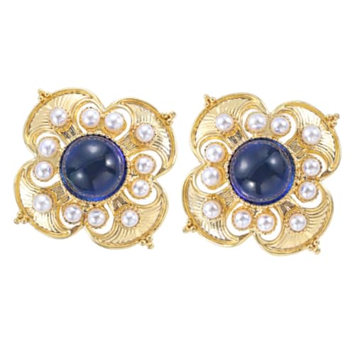 CONGARTENO Vintage Ohrstecker mit Leichter Kupfer Schmuck im Court Style für Damen Oxidationsbeständig Vielseitig Kombinierbar Eleganter Ohrschmuck für Alltag und Besondere Anlässe von CONGARTENO