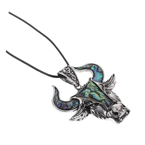 CONGARTENO Vintage Tier Anhänger Halskette für Männer Retro Stil DIY Schmuck Einzigartiger Metallanhänger für Auftritte und Vielseitige Outfits von CONGARTENO