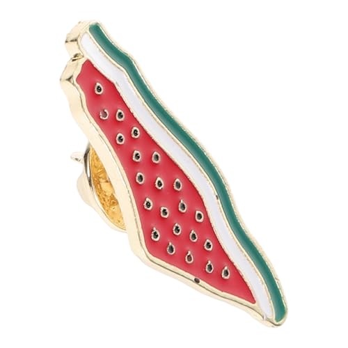 CONGARTENO Wassermelonen Brosche Ornament Kompakte Obstbrosche Wassermelonen Dekoration Brosche Schmuck Anstecknadel Großpackung von CONGARTENO