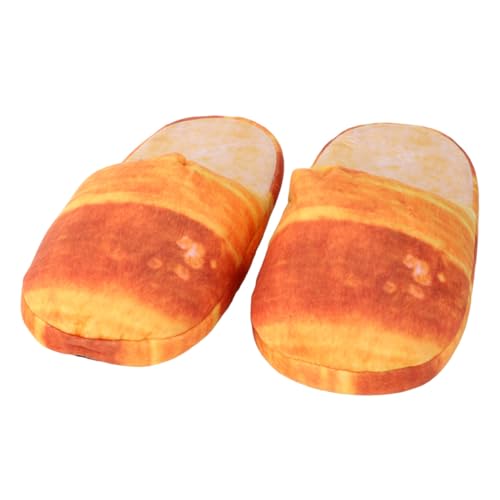 CONGARTENO Weiche Rutschfeste Baumwoll hausschuhe mit Memory schaum Warme Winter pantoffeln für Damen und Herren Flache Sohle Leichte Kuschelige Indoor slipper Cremefarben von CONGARTENO