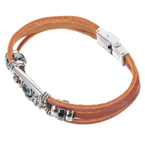 CONGARTENO Woven Multi Layer Armband mit Eulen Verstellbares Cowhide Armband für Herren Teens Einzigartiger Stil Komfortabel und Vielseitig Perfektes für Freunde oder Partner CONGARTENO Woven Multi Layer Armband mit Eulen Verstellbares Cowhide Armband für Herren Teens Einzigartiger Stil Komfortabel und Vielseitig Perfektes für Freunde oder Partner von CONGARTENO