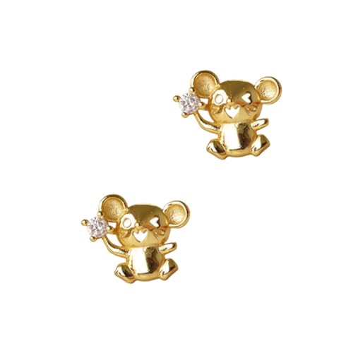 CONGARTENO Zirkonia Ohrringe Damen Silber Ohrstecker Leicht und Modisch Schmuck für Frauen und Mädchen Alltag und Party Geeignet von CONGARTENO