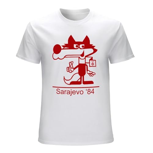 Sarajevo 84 Mens White T-Shirt XL Sarajevo 84 Mens White T-Shirt XL von CONGRATULATE
