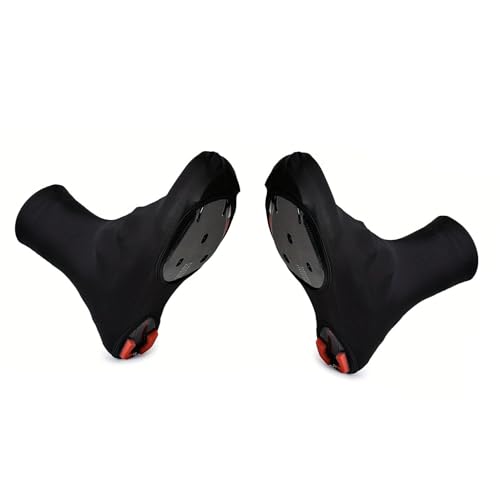 CONHETE wasserdichte Fahrrad-Überschuhe mit Reflektoren, schnelltrocknendes Stretch-Lycra, wasserabweisender Reißverschluss, leichte Schuhüberzüge für Damen und Herren CONHETE wasserdichte Fahrrad-Überschuhe mit Reflektoren, schnelltrocknendes Stretch-Lycra, wasserabweisender Reißverschluss, leichte Schuhüberzüge für Damen und Herren von CONHETE