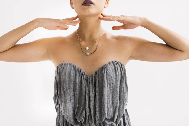 Schaukel - Kurze Halskette von CONIconcretejewelry