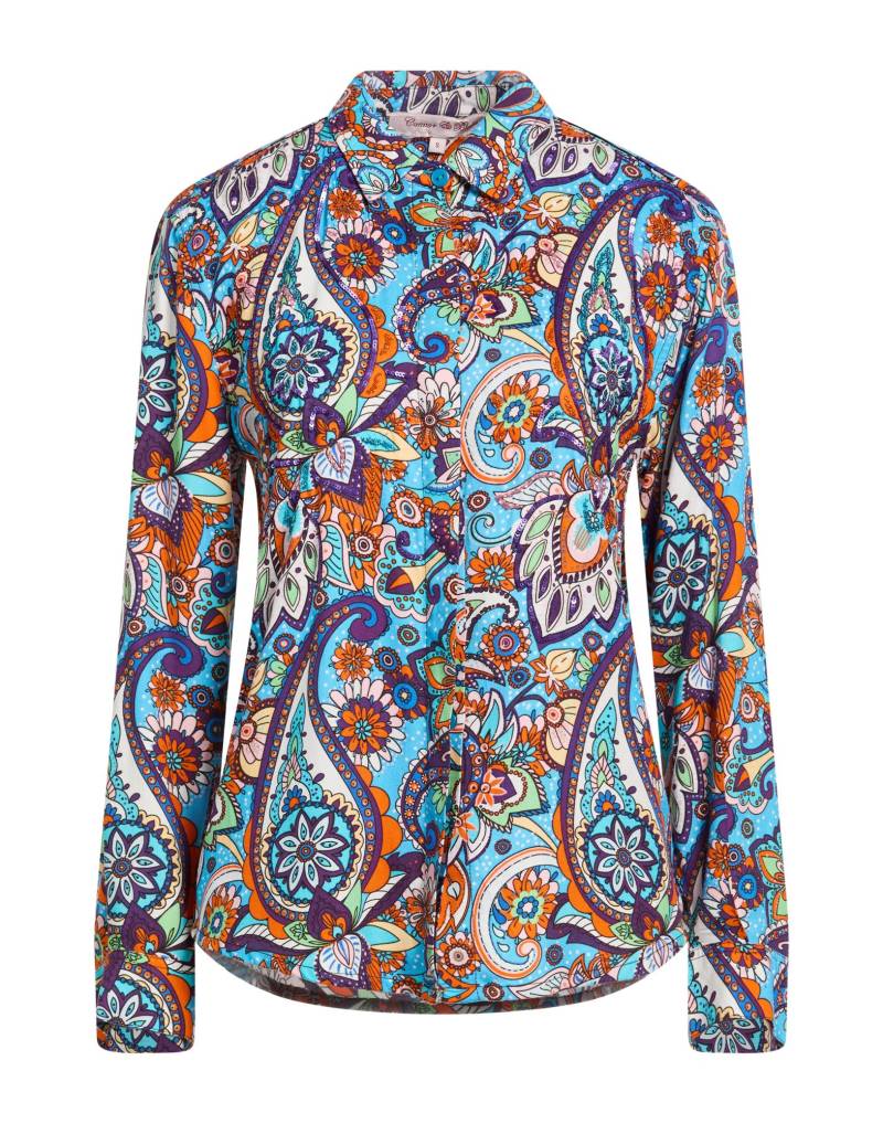 CONNOR & BLAKE Hemd Damen Azurblau von CONNOR & BLAKE