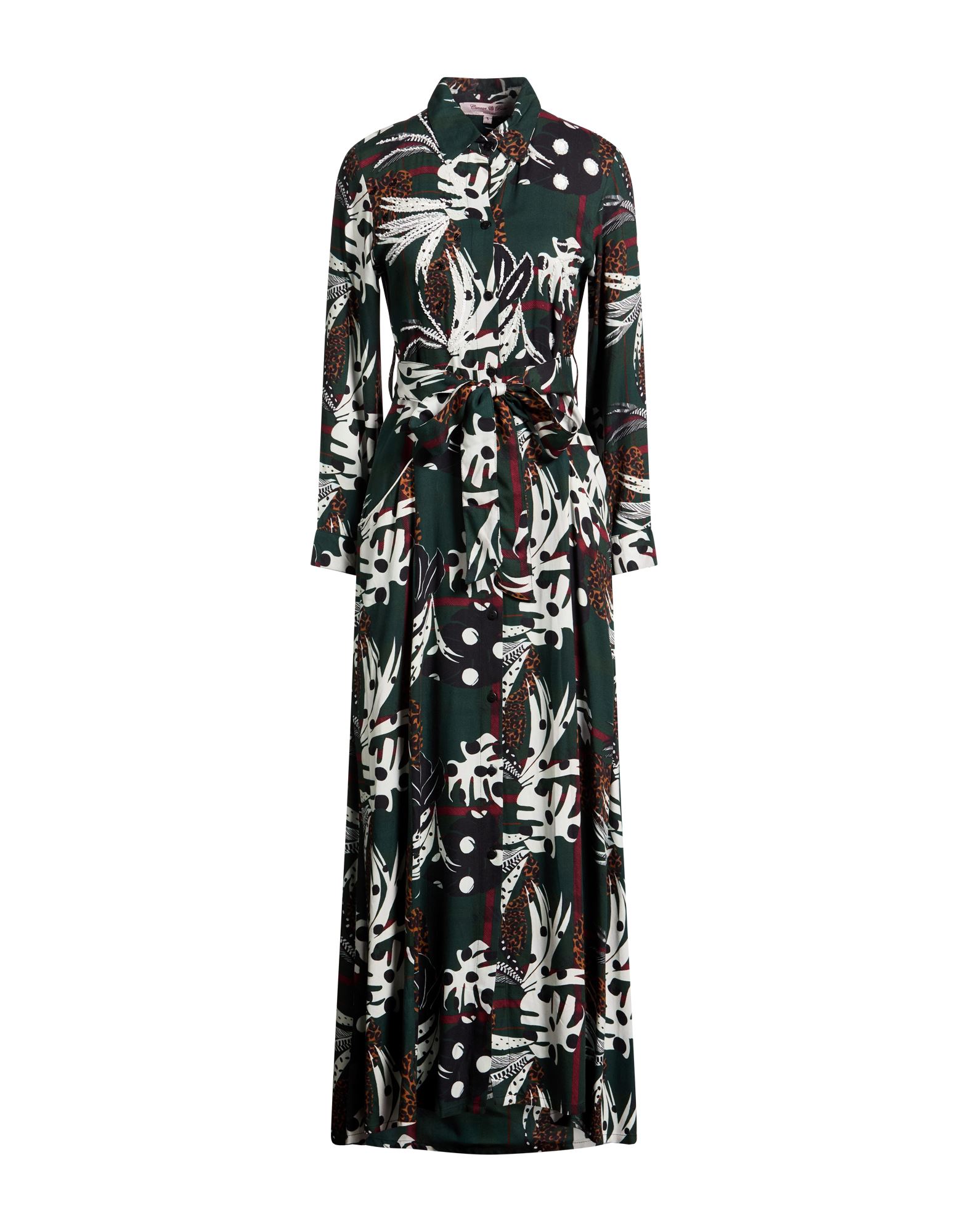 CONNOR & BLAKE Maxi-kleid Damen Dunkelgrün von CONNOR & BLAKE