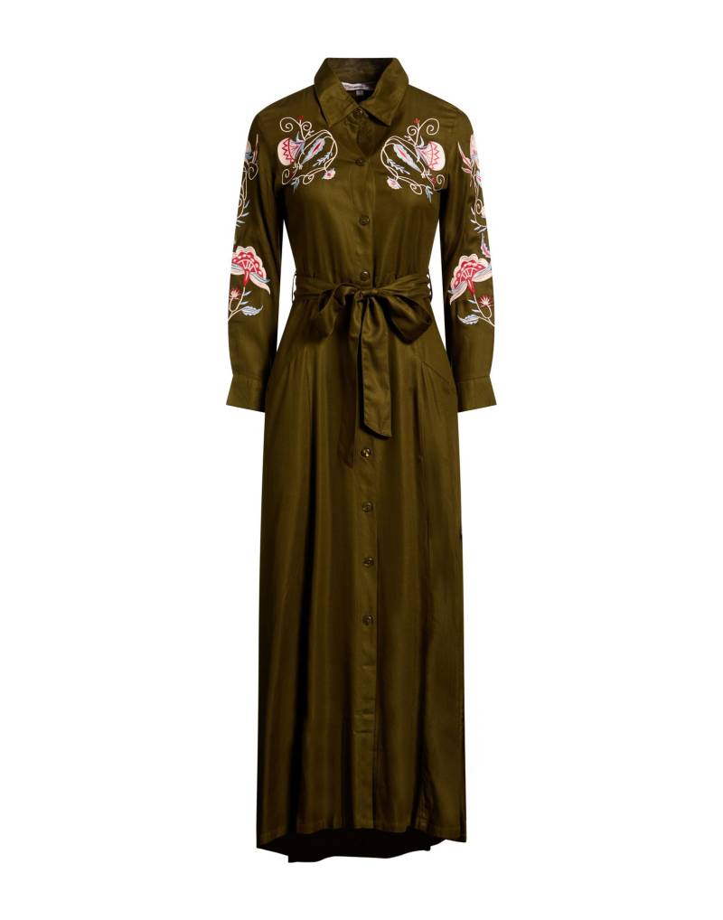 CONNOR & BLAKE Maxi-kleid Damen Militärgrün von CONNOR & BLAKE