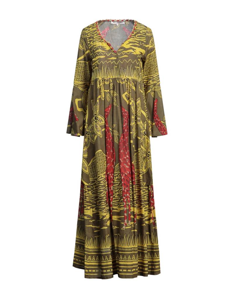 CONNOR & BLAKE Maxi-kleid Damen Militärgrün von CONNOR & BLAKE