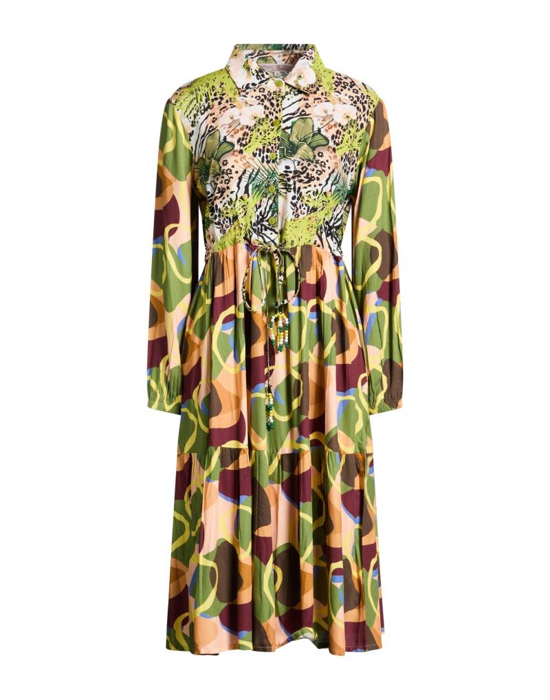 CONNOR & BLAKE Midi-kleid Damen Säuregrün von CONNOR & BLAKE