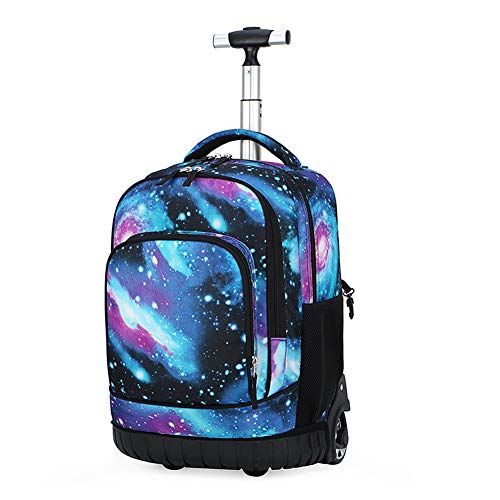 CONPHERON Trolley Rucksack Schulrucksack Schüler Multifunktionaler Rucksack Schultaschen Koffer Laptop Reise Schule Rucksack für Jungen und Mädchen von CONPHERON