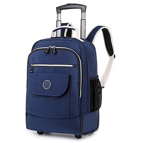 CONSIELI Trolley Rucksack mit Rollen Kinder Schulranzen Rucksäcke Multifunktionaler Schultrolley Schultaschen für Im Freien Reisen von CONSIELI