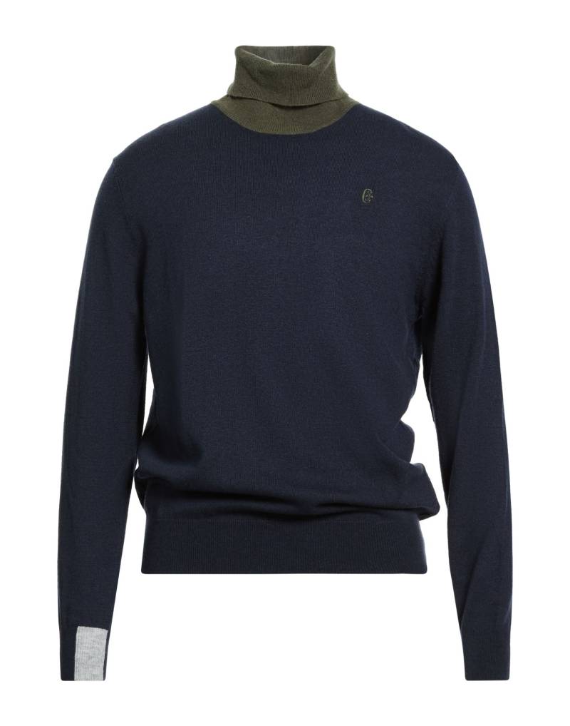 CONTE OF FLORENCE Rollkragenpullover Herren Nachtblau von CONTE OF FLORENCE
