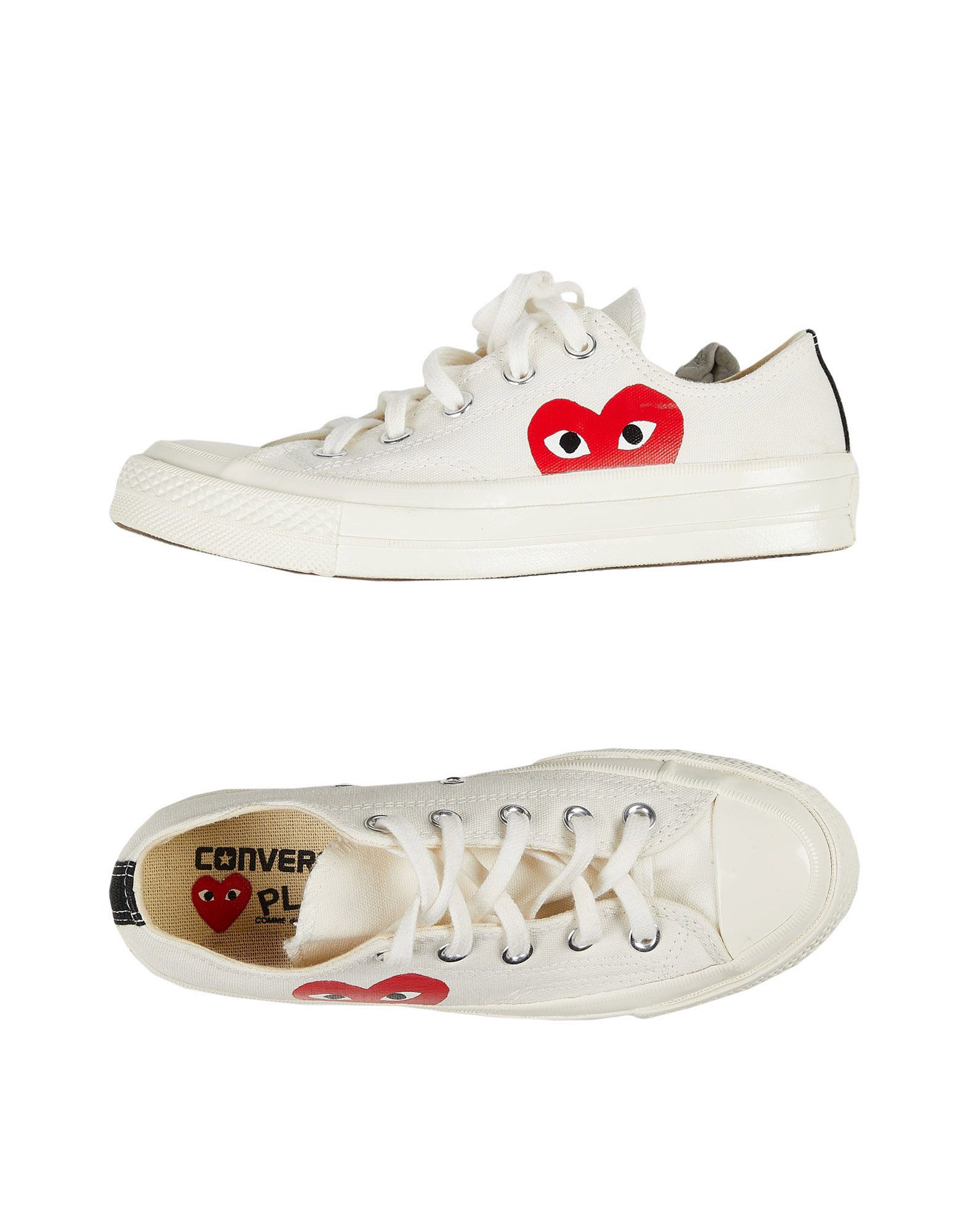 CONVERSE x COMME des GARÇONS PLAY Sneakers Damen Elfenbein CONVERSE x COMME des GARÇONS PLAY Sneakers Damen Elfenbein von CONVERSE x COMME des GARÇONS PLAY