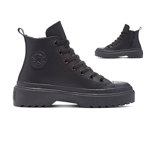 CONVERSE CHUCK TAYLOR ALL Star LUGGED LIFT Platform LEATHER Sneaker, 33 EU von CONVERSE