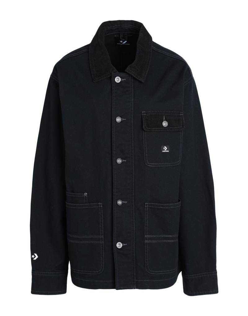 CONVERSE Jacke & Anorak Damen Schwarz von CONVERSE