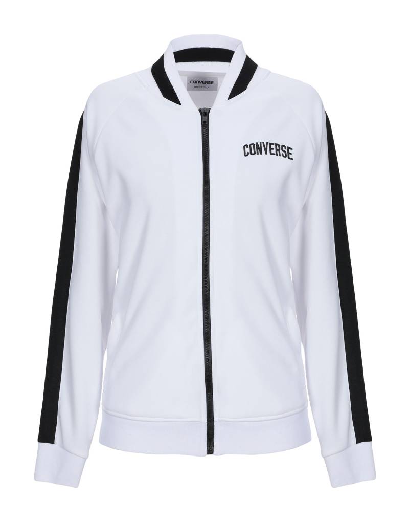 CONVERSE Sweatshirt Damen Weiß von CONVERSE