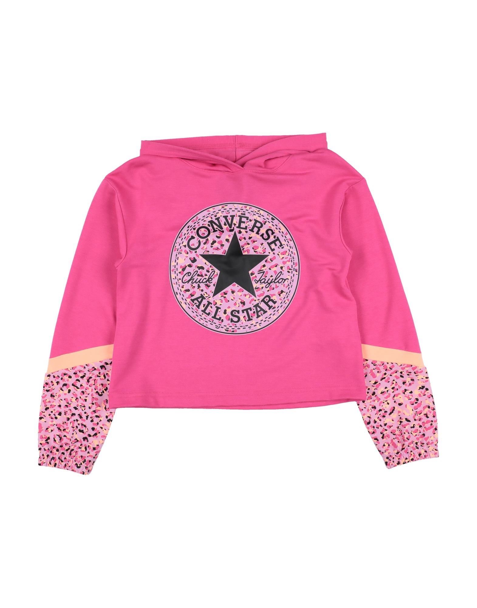 CONVERSE Sweatshirt Kinder Fuchsia von CONVERSE