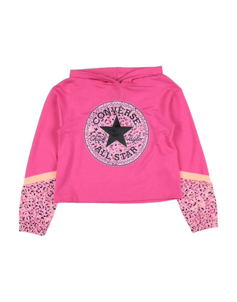 CONVERSE Sweatshirt Kinder Fuchsia von CONVERSE