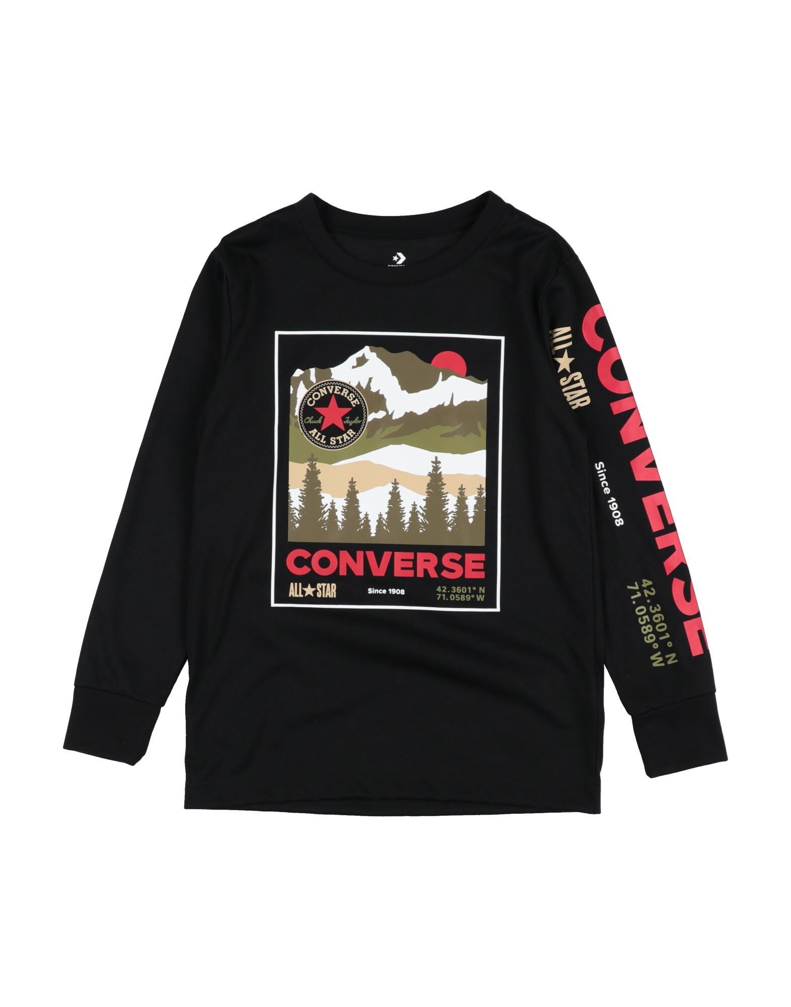 CONVERSE T-shirts Kinder Schwarz von CONVERSE