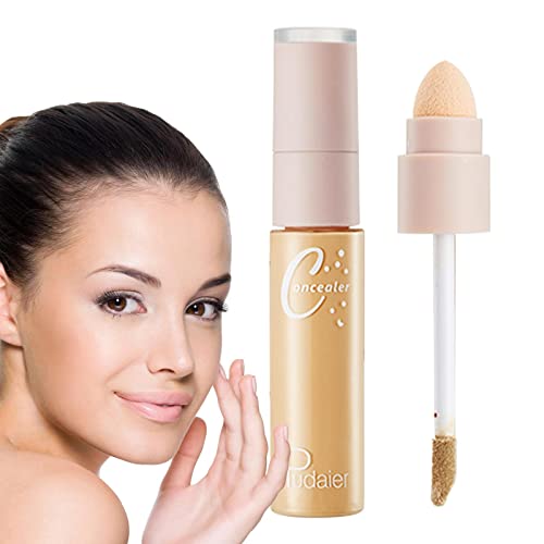 Gesichts-Concealer-Stick - Doppelseitiger Make-up-Korrekturstift | Under Eye Concealer und leichte, leuchtende Gesichtskosmetik für Frauen Coobaa von COOBAA