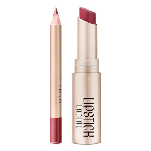 Lipliner-Set - Lippen-Make-up-Set, wasserfester Lipliner-Stift | Lip Pencil Lip Liner Hochpigmentierter, langlebiger Lippenstift für Mädchen und Damen Coobaa von COOBAA