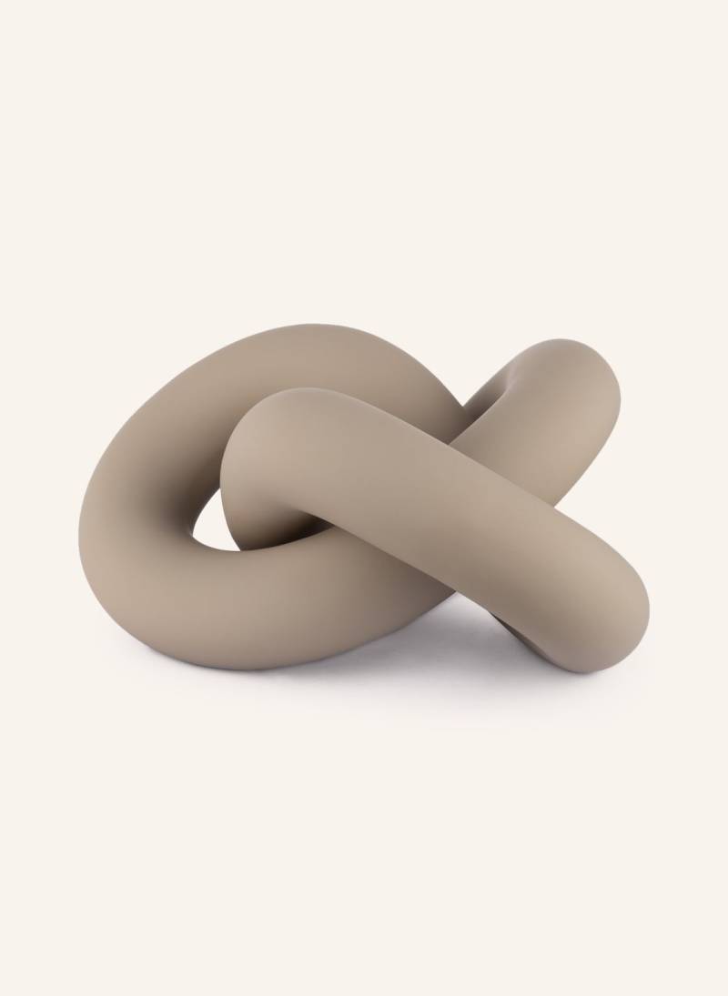 Cooee Design Dekofigur Knot Table Large beige von COOEE Design