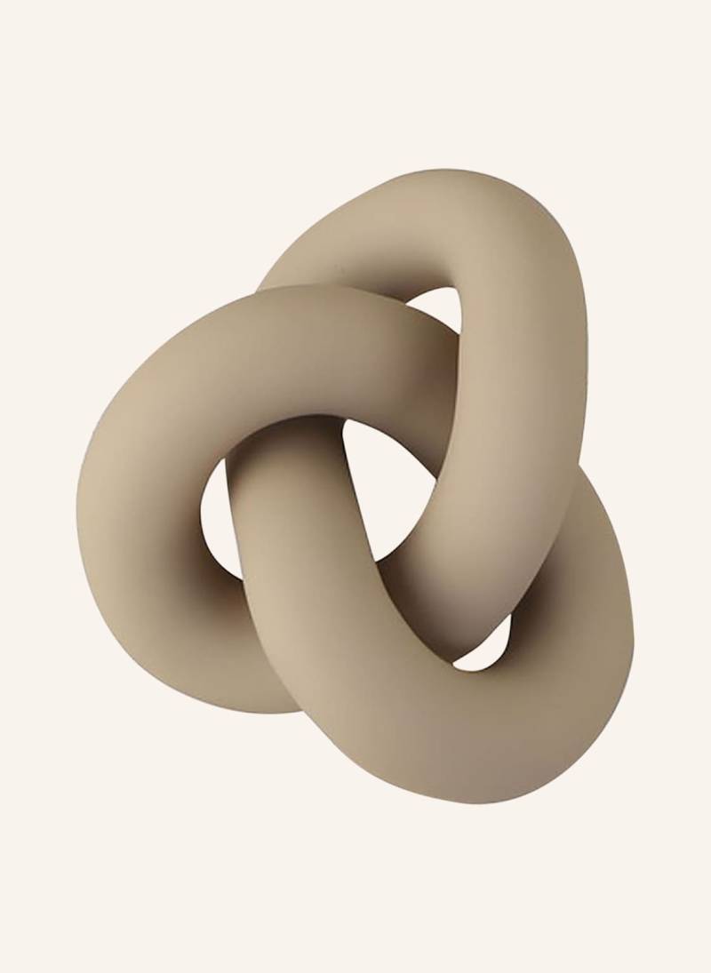 Cooee Design Dekofigur Knot Table Small beige von COOEE Design