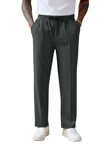 COOFANDY Herren Jogginghose Sweatpants Sporthose Trainingshose Sport Pants Dunkel Grau XXL von COOFANDY