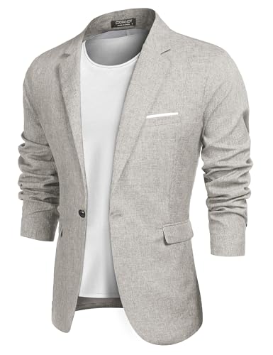 COOFANDY Sakko Herren Freizeit Business Anzugjacke Sportlich Regular Fit Blazer EIN Knopf COOFANDY Sakko Herren Freizeit Business Anzugjacke Sportlich Regular Fit Blazer EIN Knopf von COOFANDY