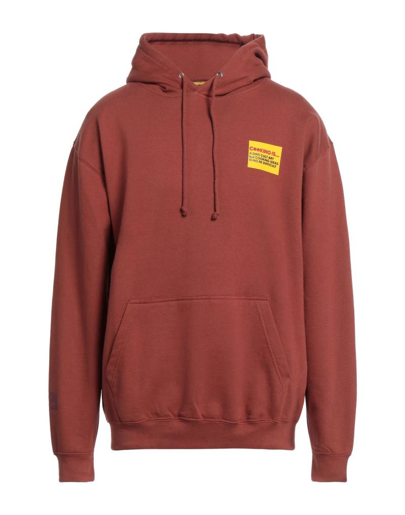 COOKING IS... Sweatshirt Herren Braun von COOKING IS...