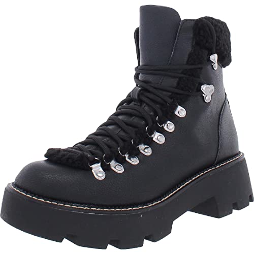 Cool Planet by Steve Madden Womens Cycloneee Hiking Boots Black 7.5 Medium (B,M) von COOL PLANET