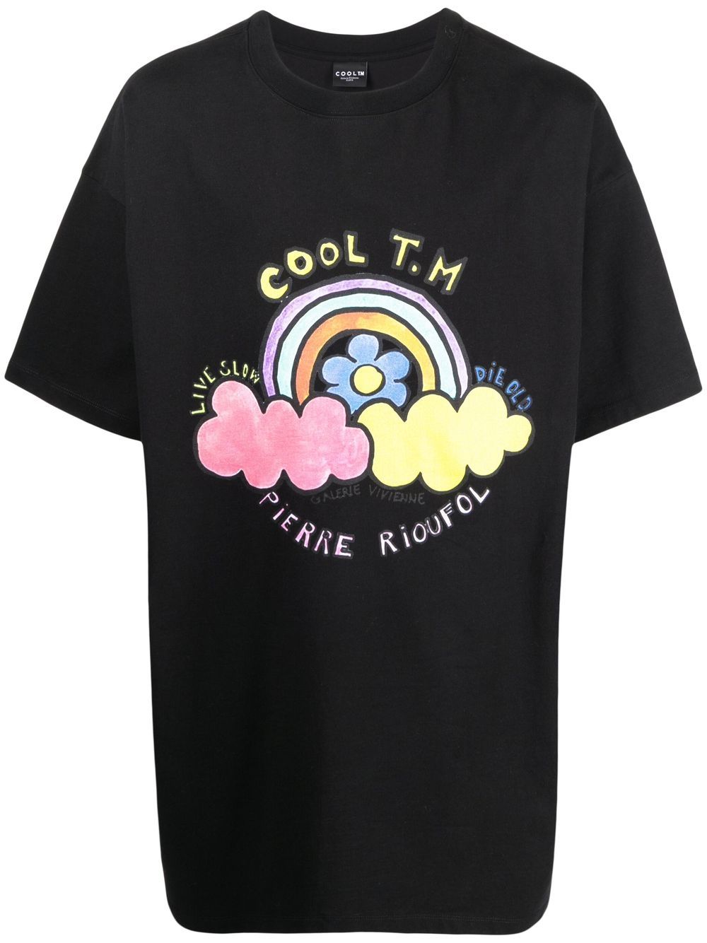 COOL T.M Pierre Rioufol Oversized-T-Shirt - Schwarz von COOL T.M