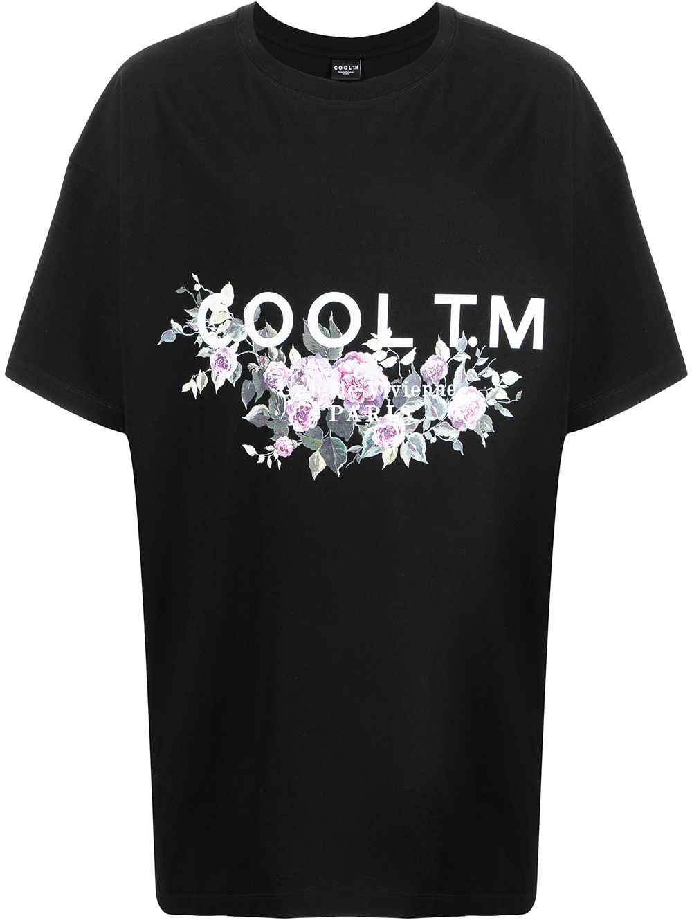 COOL T.M T-Shirt mit Logo-Print - Schwarz von COOL T.M