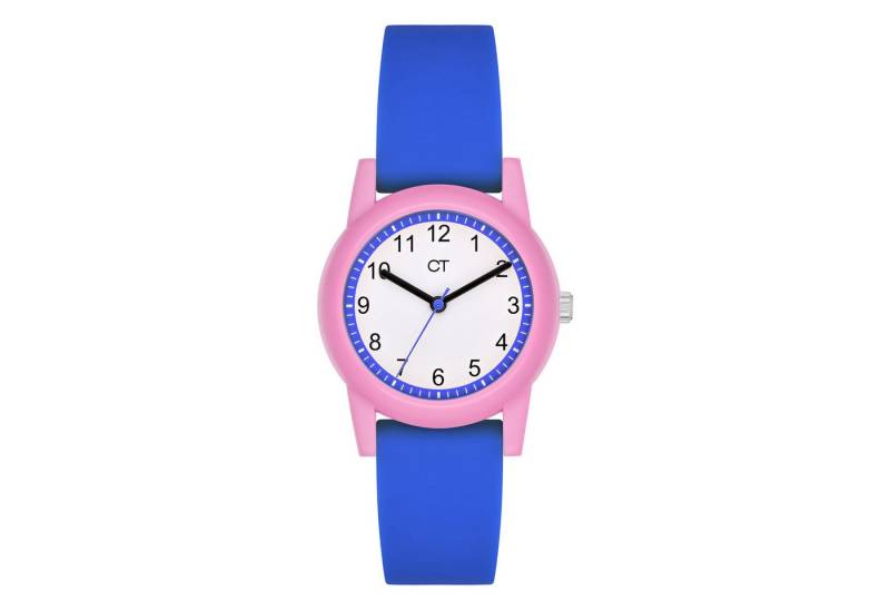 COOL TIME Quarzuhr The Cool Blue Retro CT-0028-PQ, Armbanduhr, Silikonarmband, Kinderuhr, Mädchen, analog von COOL TIME